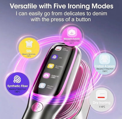 NIVO QuickPress 2-in-1 Garment Steamer & Iron