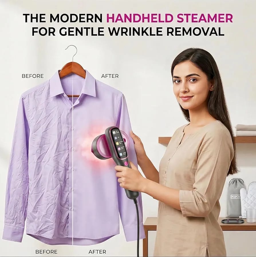 NIVO QuickPress 2-in-1 Garment Steamer & Iron